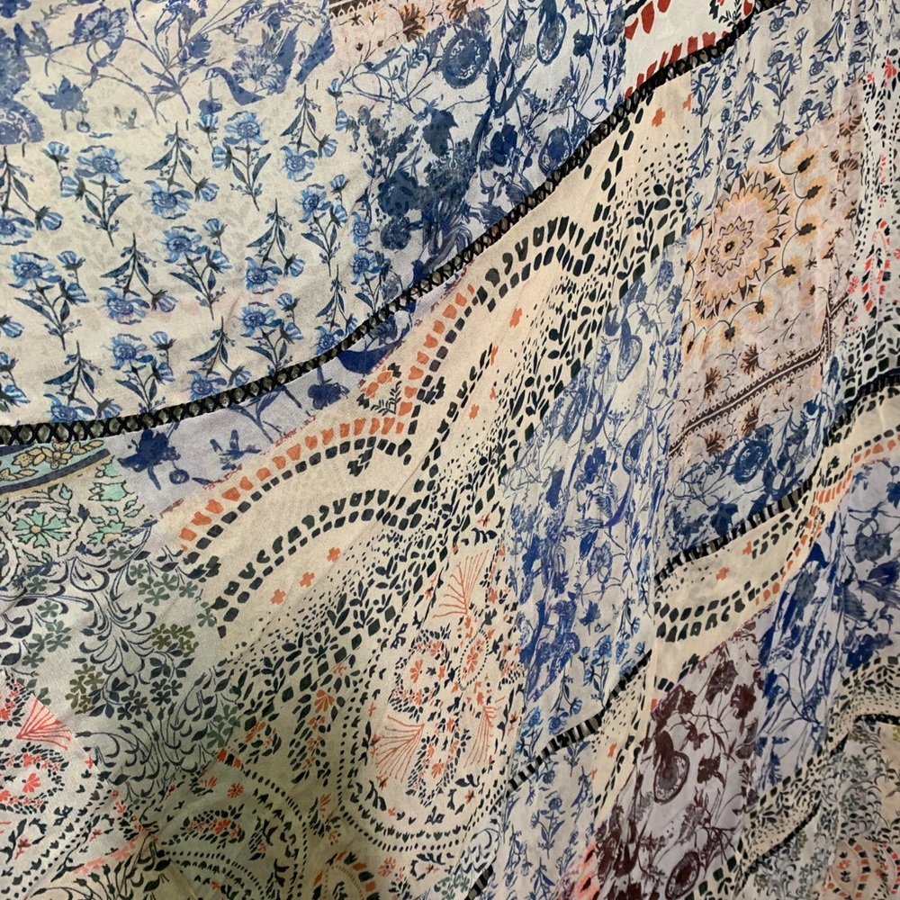 Free People MOROCCAN DREAMs Pieced maxi Dress - Picture 9 of 12